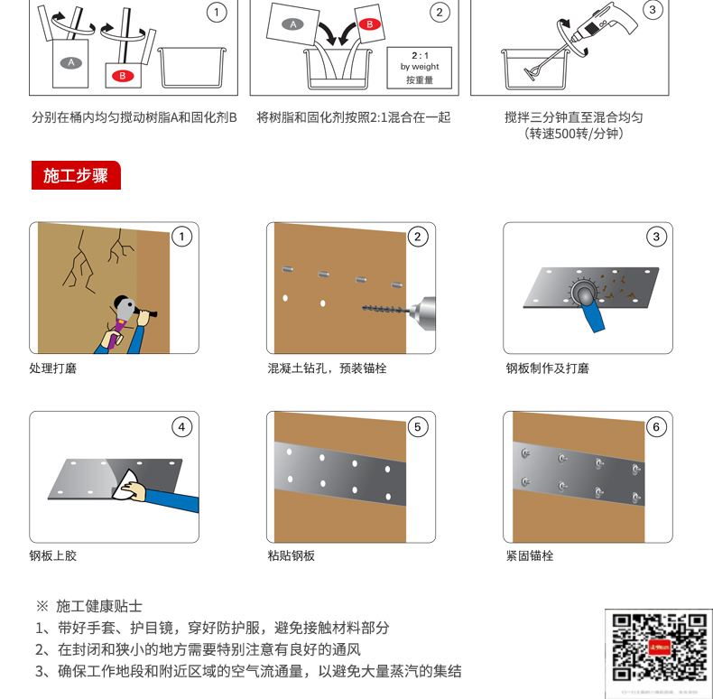 包钢阳春粘钢加固施工过程